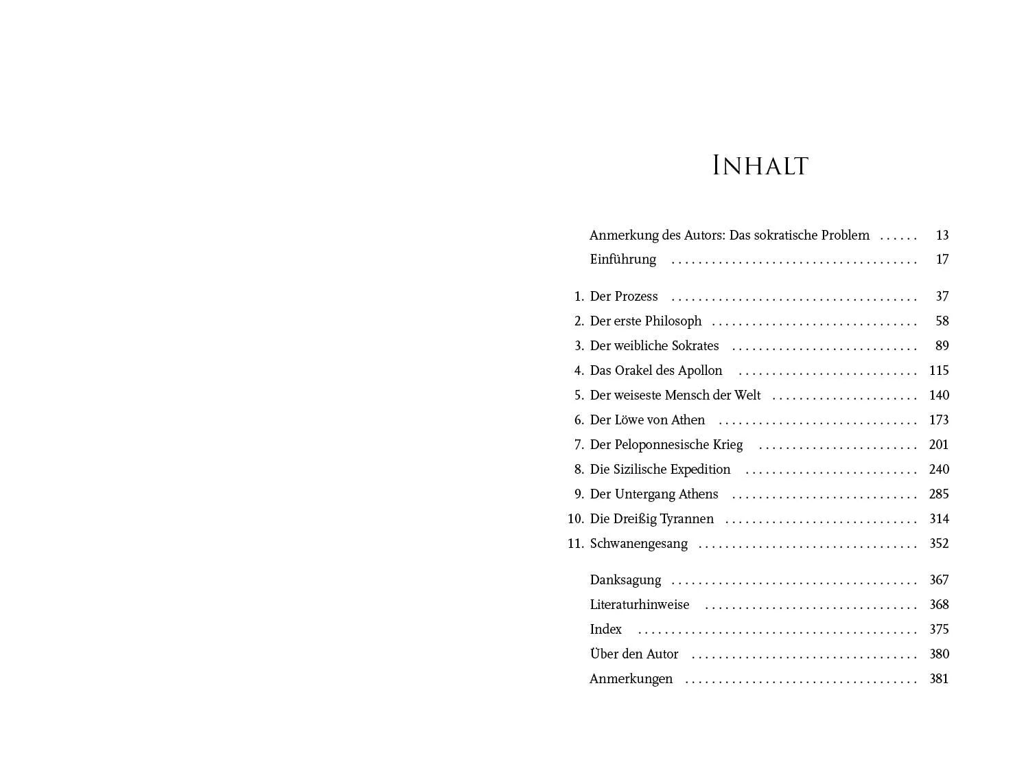 Innenansicht von 'Denke wie Sokrates' - Gebundene Ausgabe