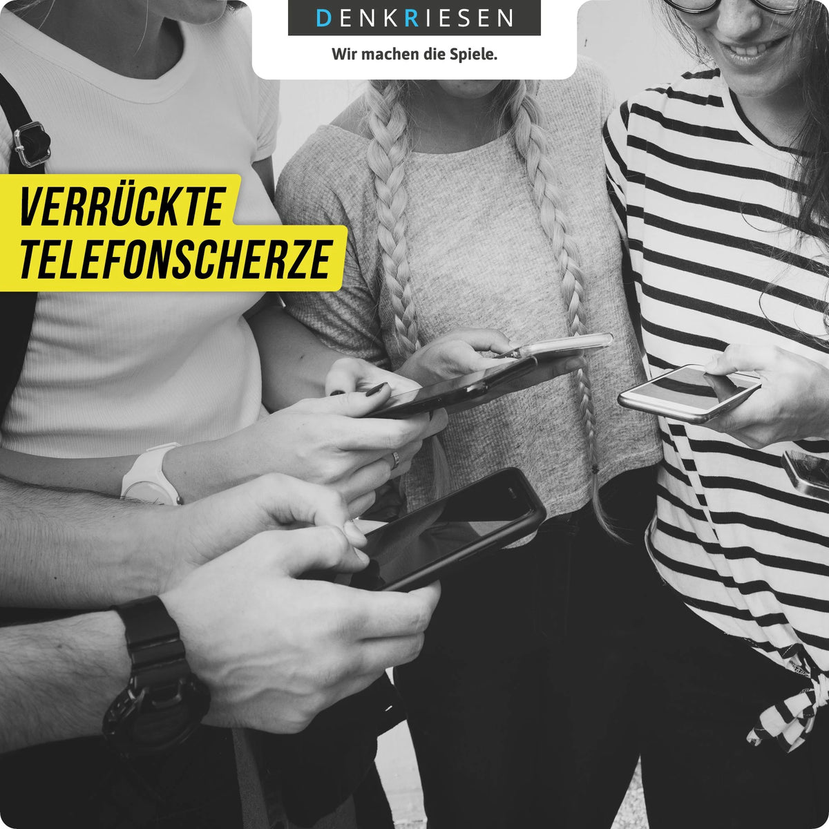 DENKRIESEN - CALL ME CRAZY - "Jeder Anruf ein Brüller" – Ansicht