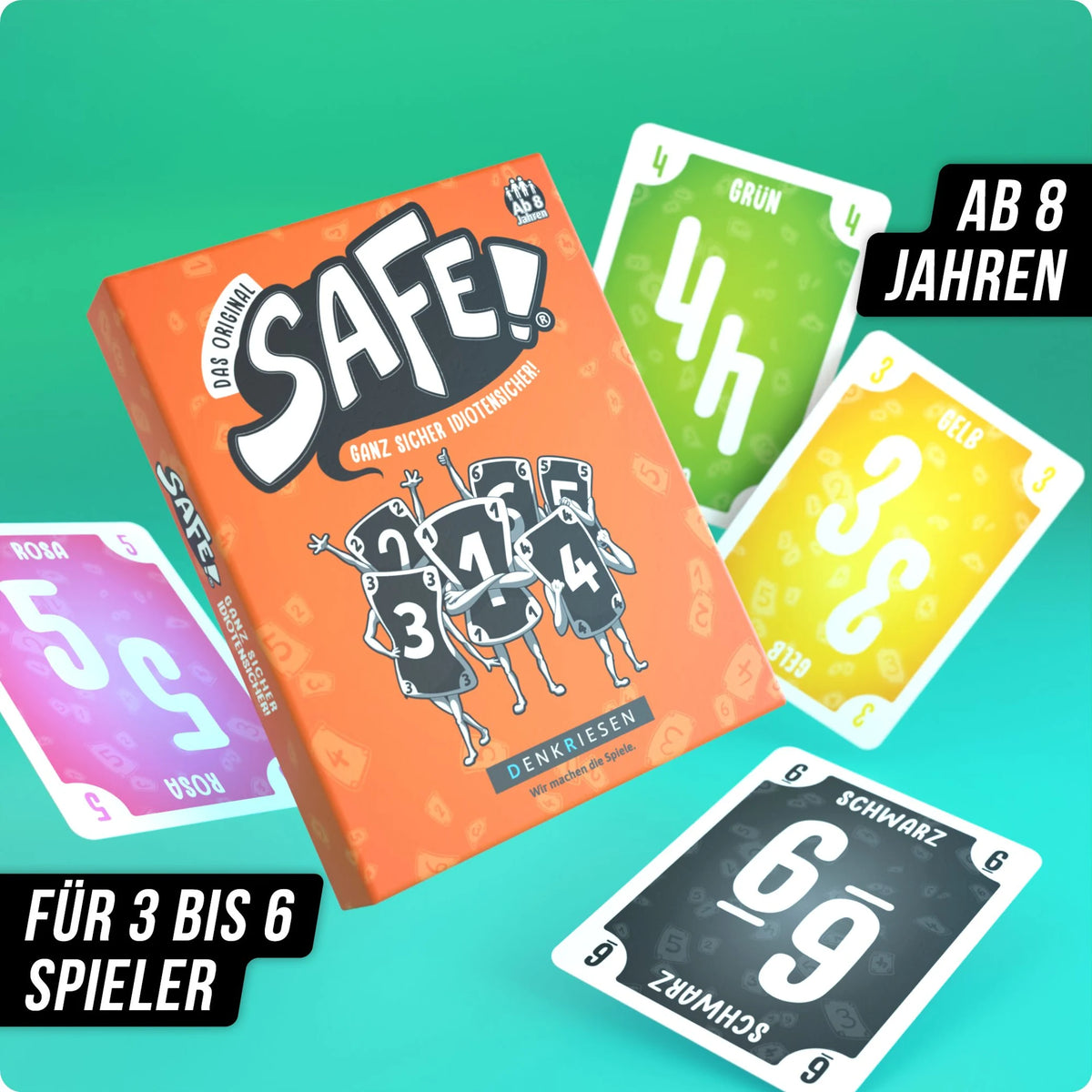 DENKRIESEN - Safe!® Das Original – Ganz sicher idiotensicher! – Ansicht