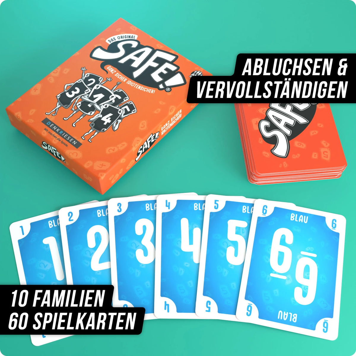 DENKRIESEN - Safe!® Das Original – Ganz sicher idiotensicher! – Ansicht