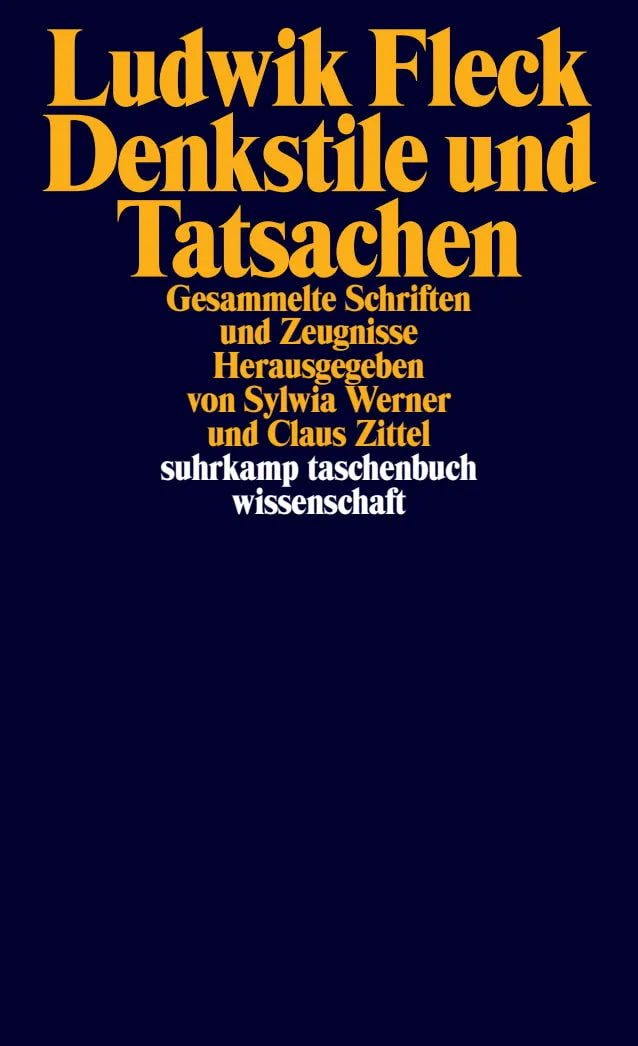 Buchcover von 'Denkstile und Tatsachen' - Taschenbuch von Ludwik Fleck