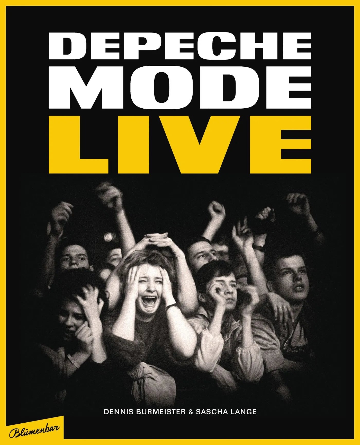 Buchcover von 'Depeche Mode : Live' - Gebundene Ausgabe von Dennis Burmeister