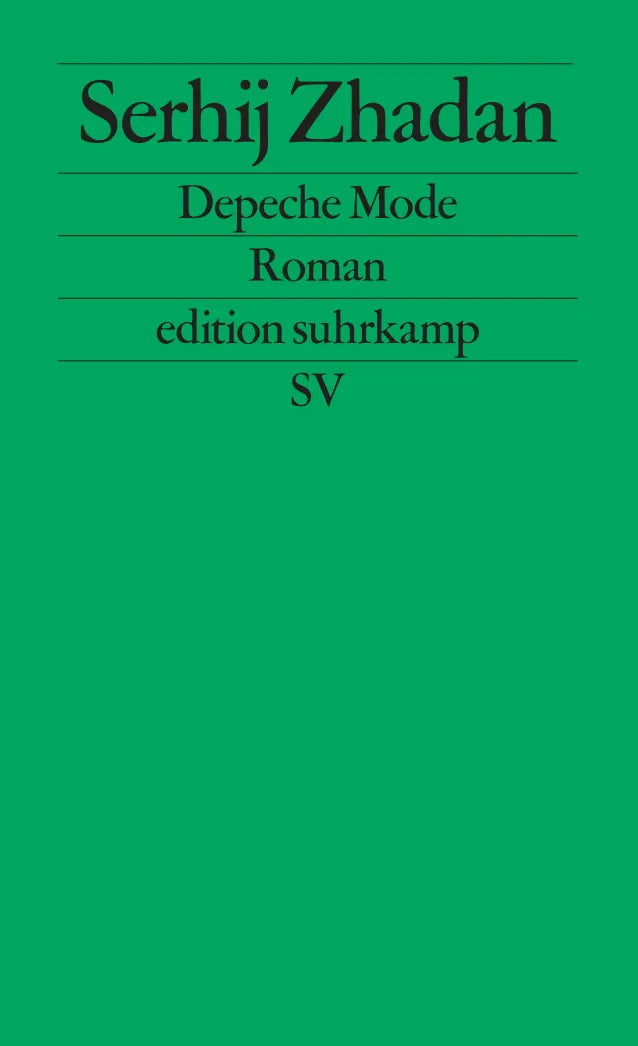 Buchcover von 'Depeche Mode' - Taschenbuch von Serhij Zhadan
