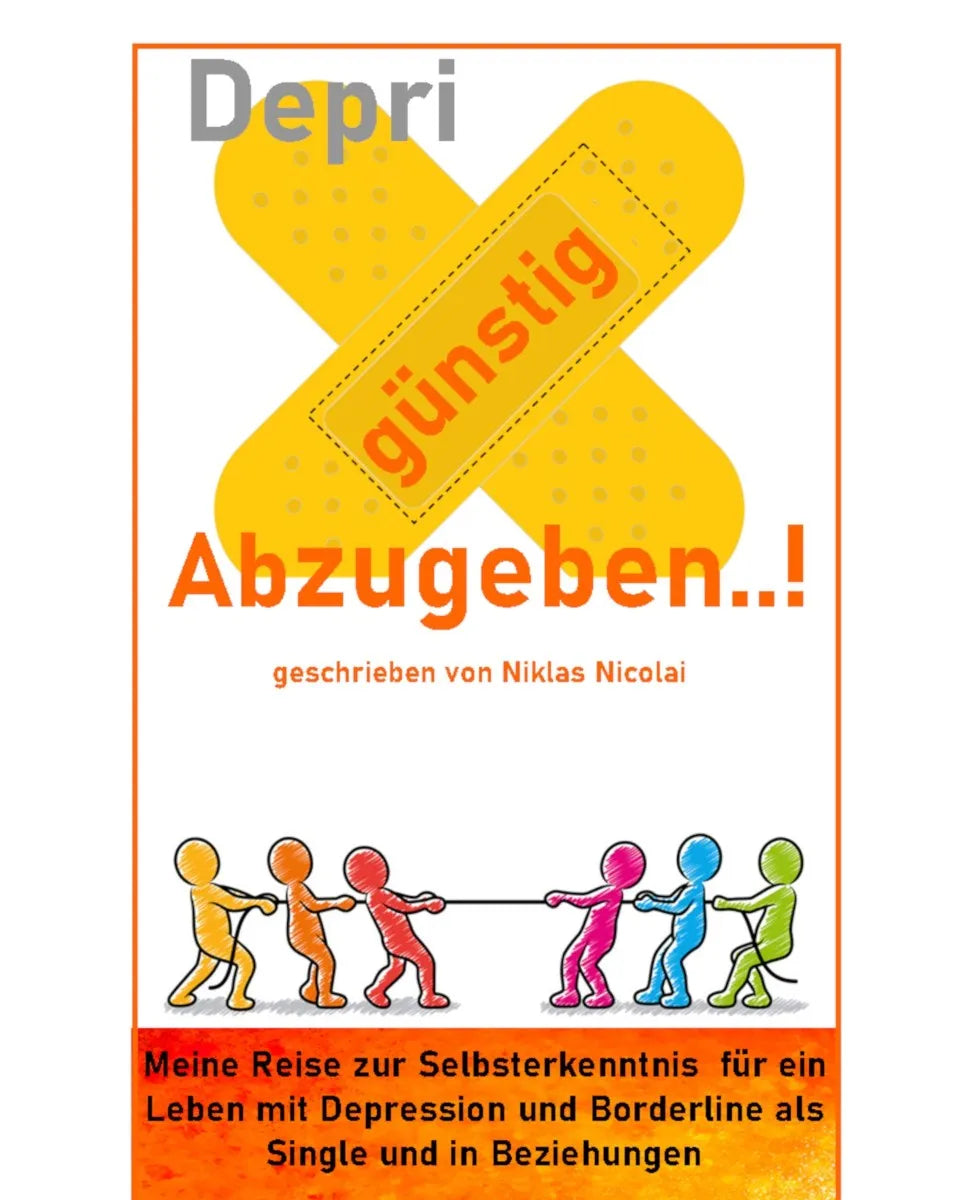 Cover: "Depri günstig abzugeben" (E-Book) von Niklas Nicolai