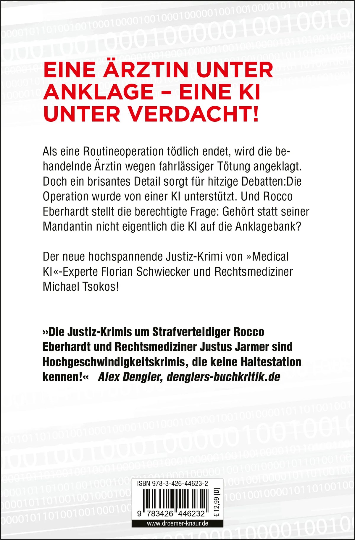 Rückseite: Der 1. Patient (Taschenbuch)