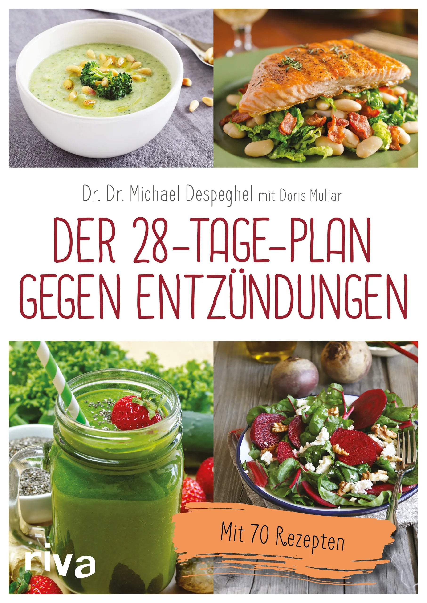 Buchcover von 'Der 28-Tage-Plan gegen Entzündungen' - Taschenbuch von Michael Despeghel