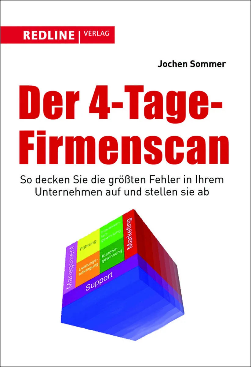 Buchcover von 'Der 4-Tage-Firmenscan' - Gebundene Ausgabe von Jochen Sommer