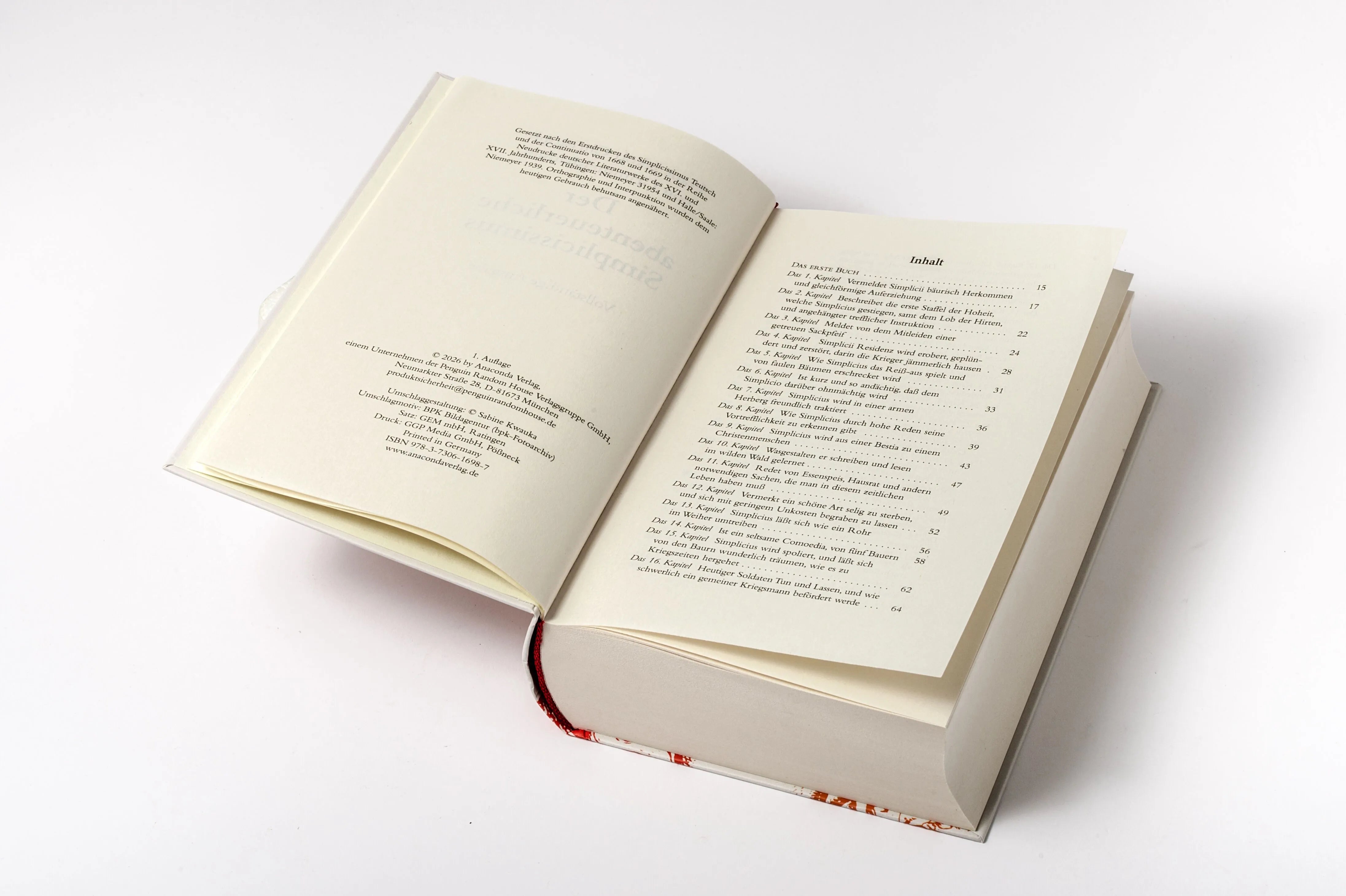 Detailansicht: Der abenteuerliche Simplicissimus (Hardcover)