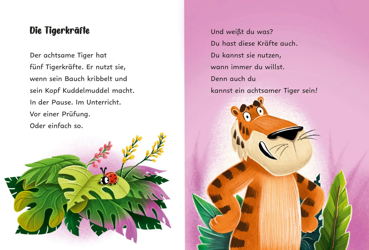 Detailansicht: Der achtsame Tiger: Der achtsame Tiger kommt in die Schule (Hardcover)