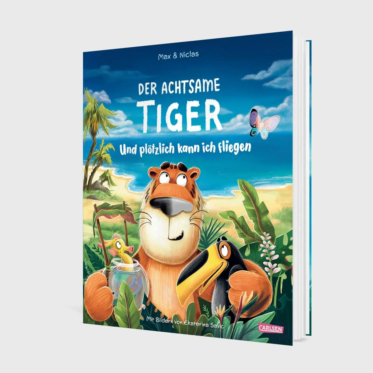 Detailansicht: Der achtsame Tiger: Und plötzlich kann ich fliegen (Hardcover)