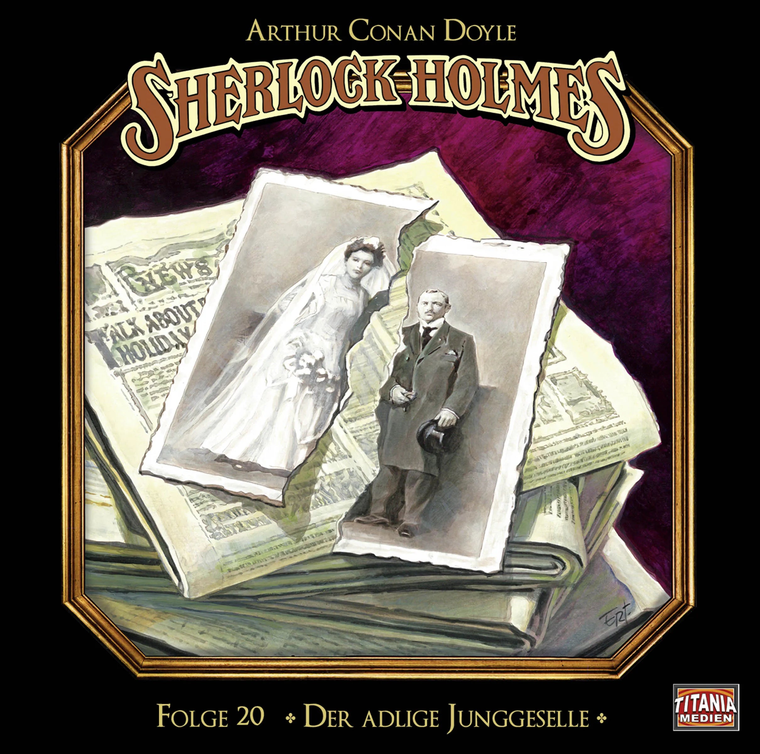 Buchcover von 'Der adlige Junggeselle' - Hörbuch (CD) von Sir Arthur Conan Doyle