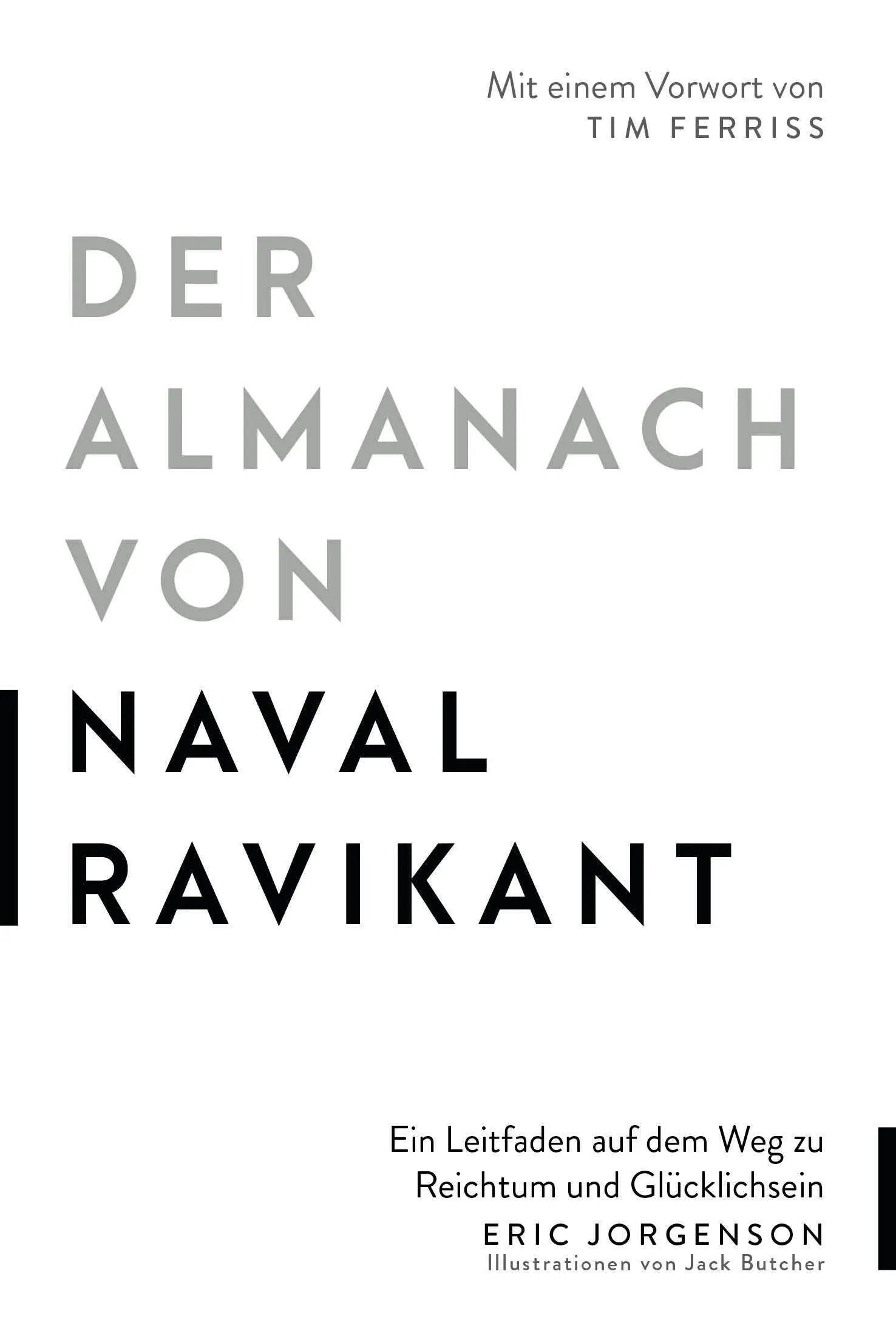 Buchcover von 'Der Almanach von Naval Ravikant' - Gebundene Ausgabe von Eric Jorgenson