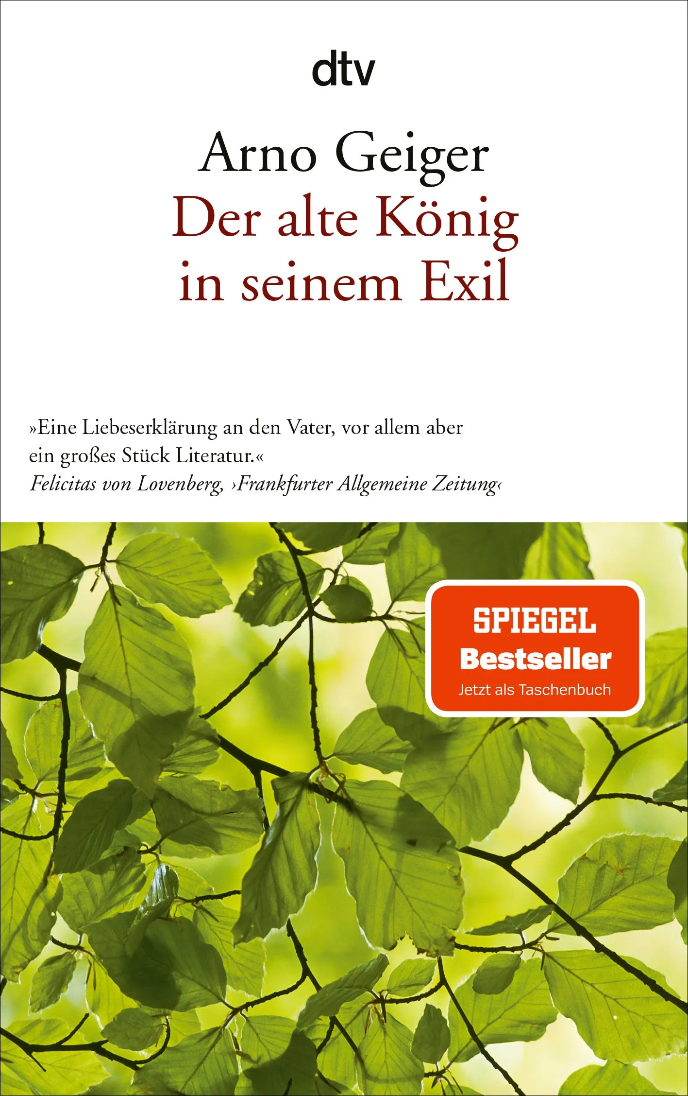 Buchcover von 'Der alte König in seinem Exil' - Taschenbuch von Arno Geiger
