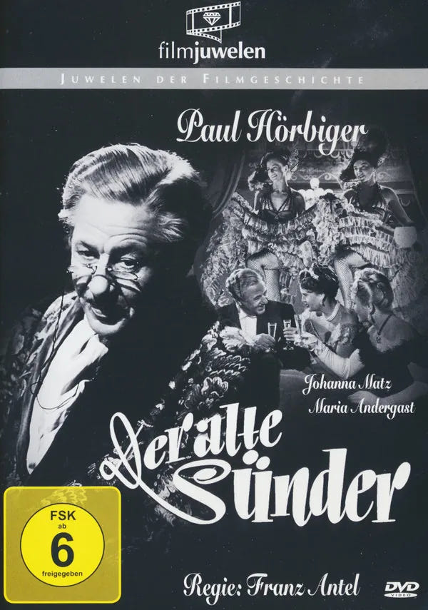 Der alte Sünder - filmjuwelen - DVD