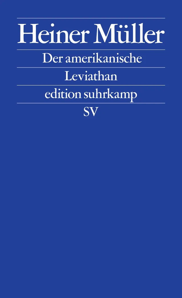 Buchcover von 'Der amerikanische Leviathan' - Taschenbuch von Heiner Müller