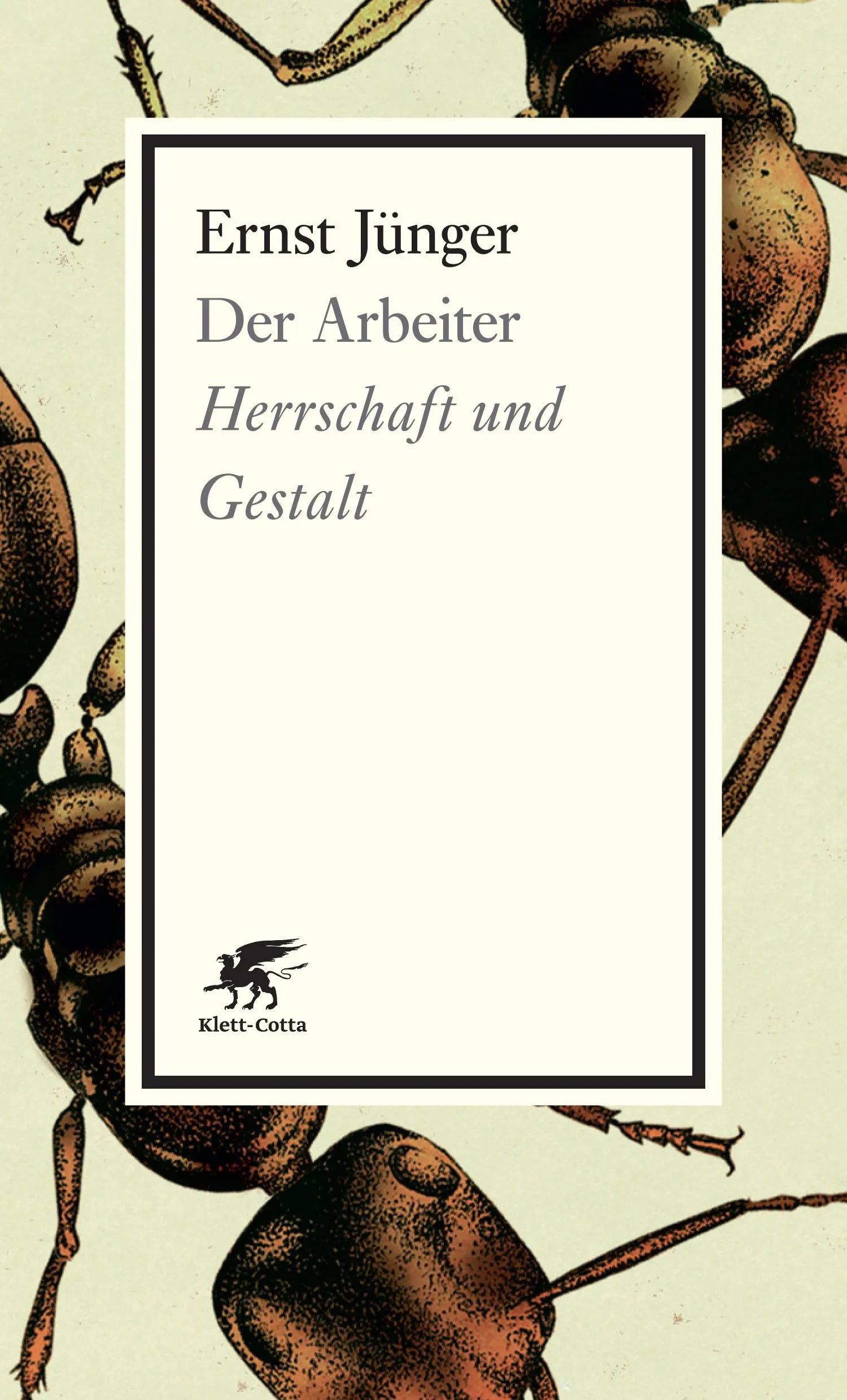 Buchcover von 'Der Arbeiter' - Taschenbuch von Ernst Jünger