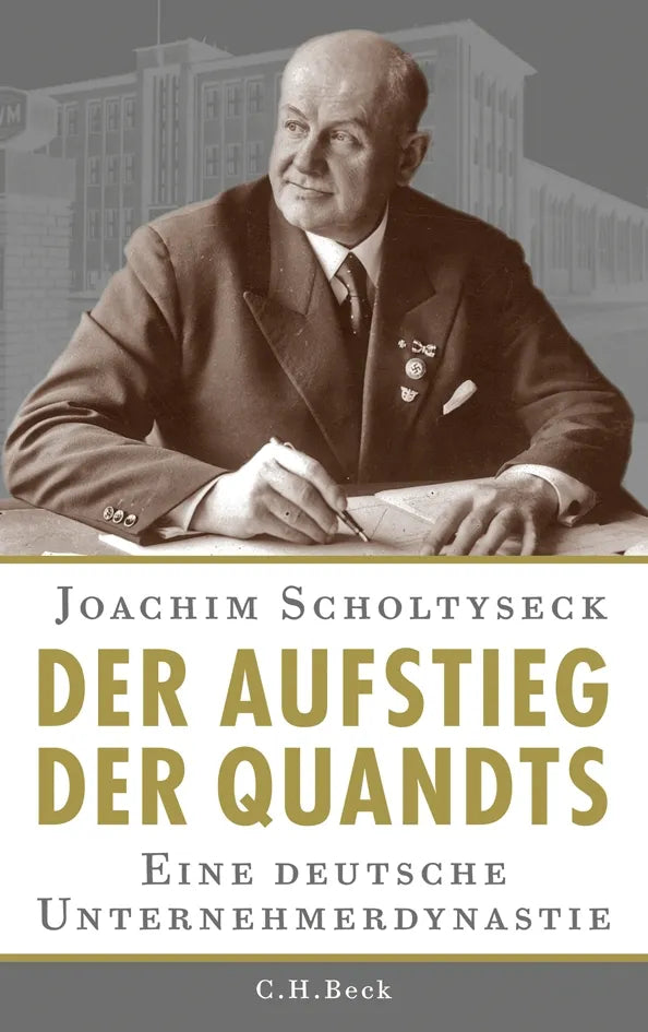 Buchcover von 'Der Aufstieg der Quandts' - Gebundene Ausgabe von Joachim Scholtyseck