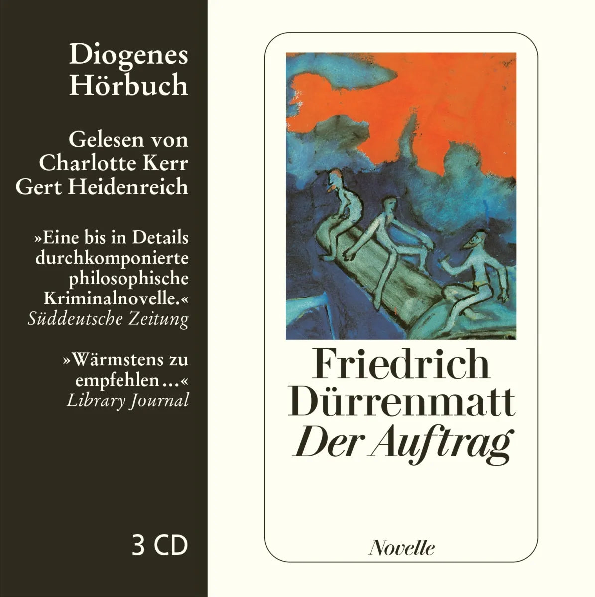 Buchcover von 'Der Auftrag' - Hörbuch (CD) von Friedrich Dürrenmatt