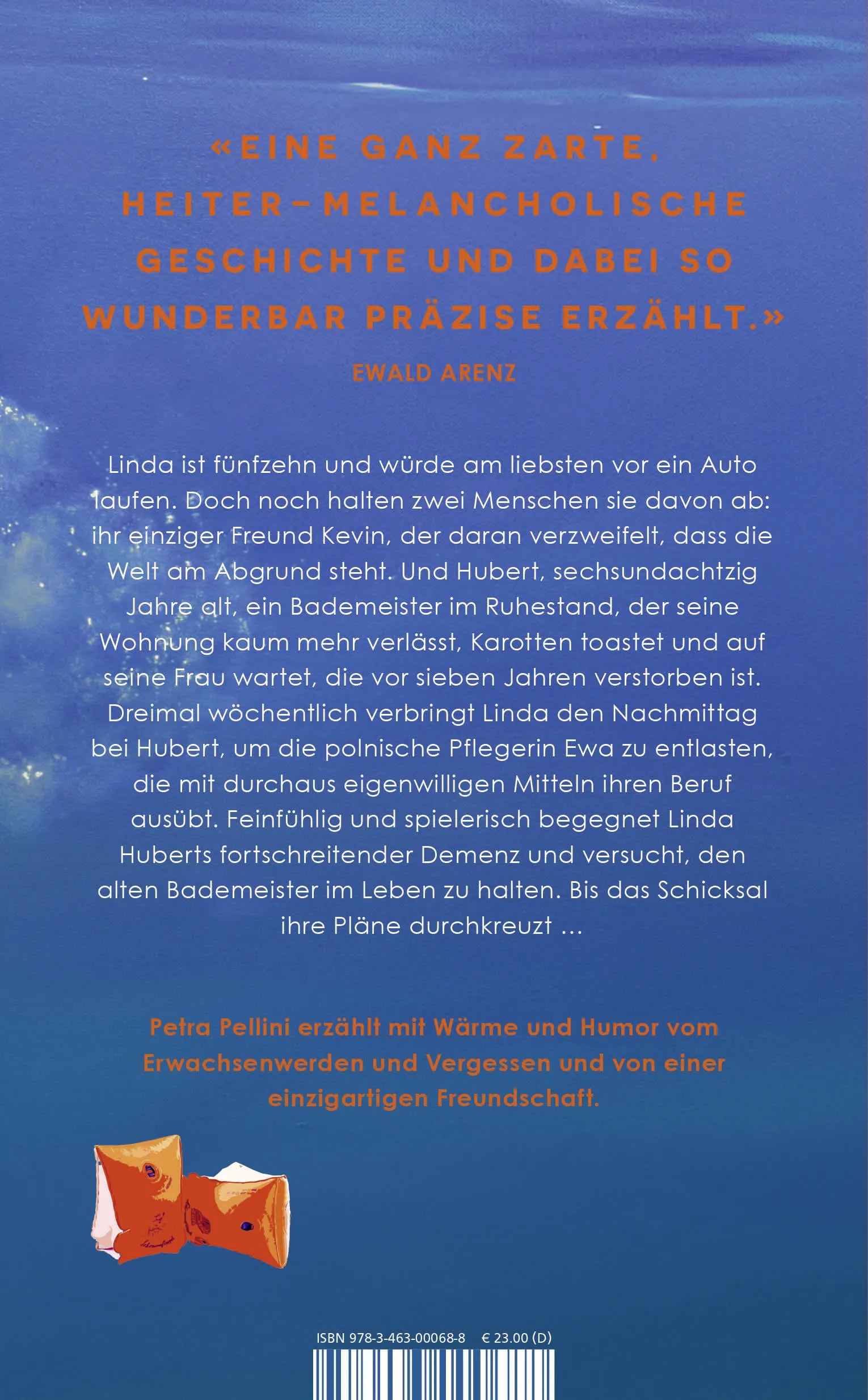 Rückseite: Der Bademeister ohne Himmel (Hardcover)