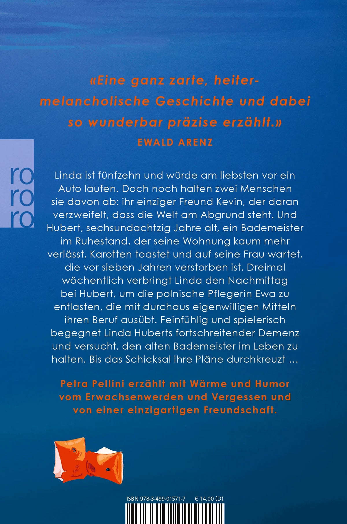 Rückseite: Der Bademeister ohne Himmel (Taschenbuch)