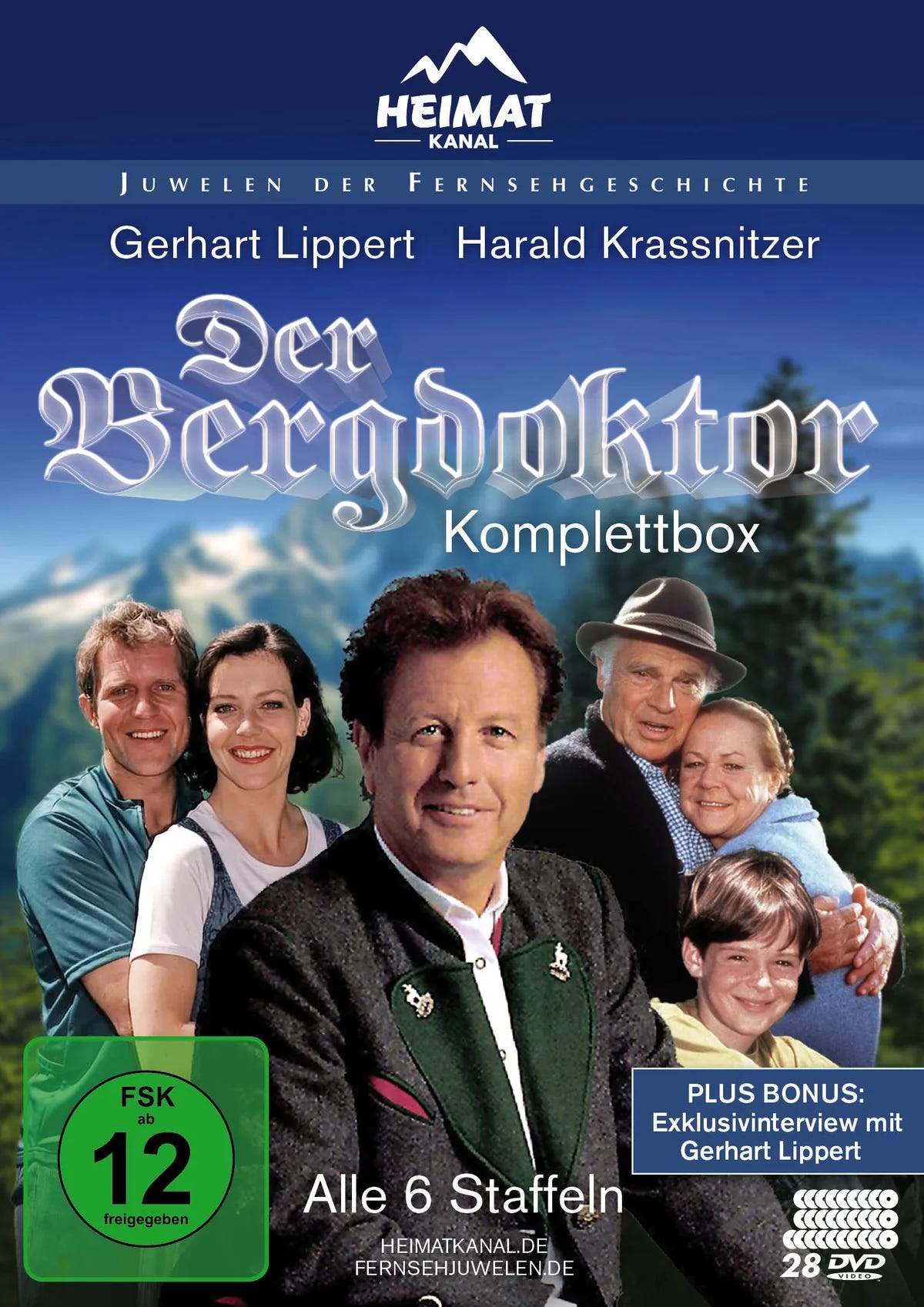 Der Bergdoktor - Heimatkanal Gesamted. [28 DVDs] - DVD