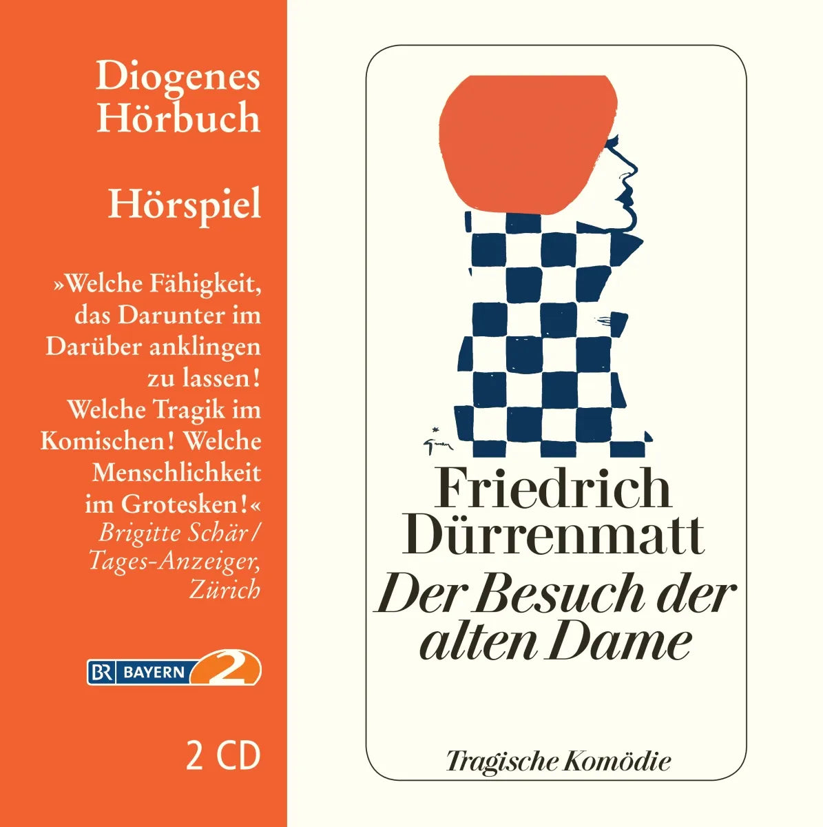 Buchcover von 'Der Besuch der alten Dame' - Hörbuch (CD) von Friedrich Dürrenmatt