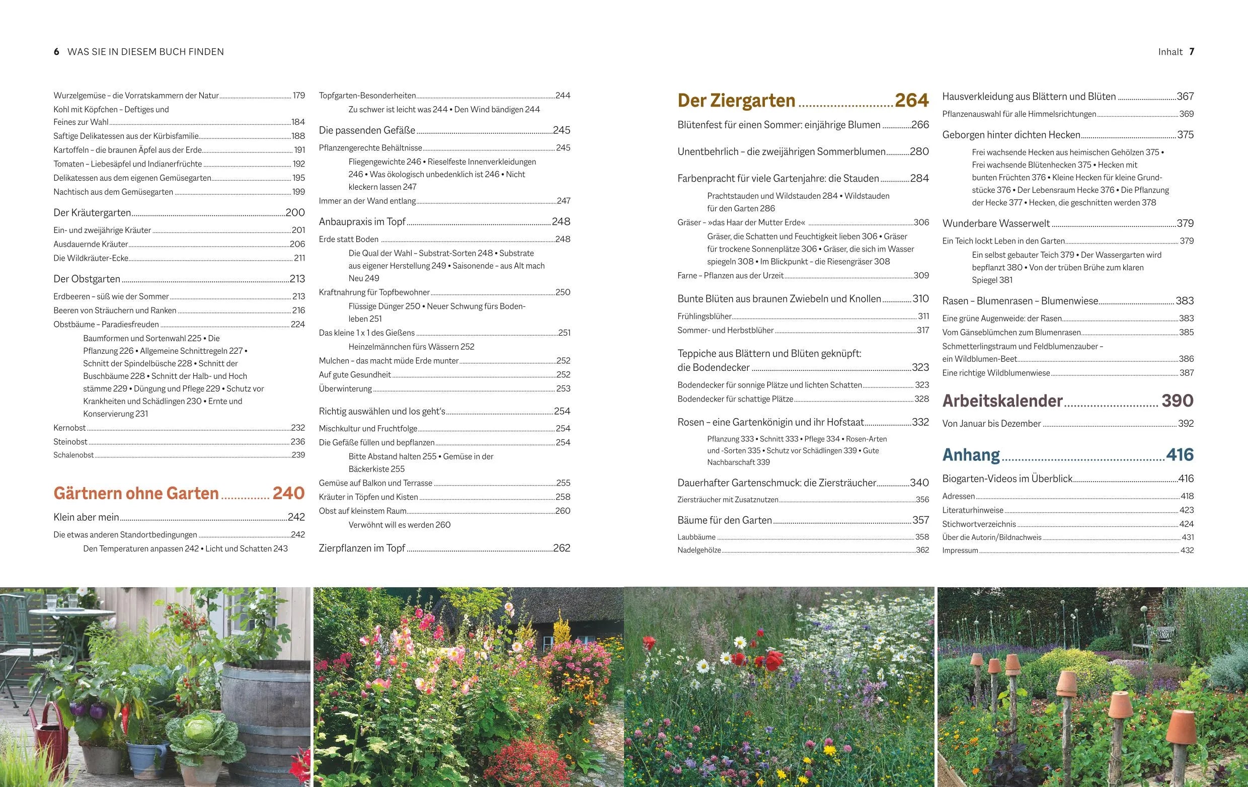 Produktansicht: Der Biogarten (Gebundene Ausgabe)