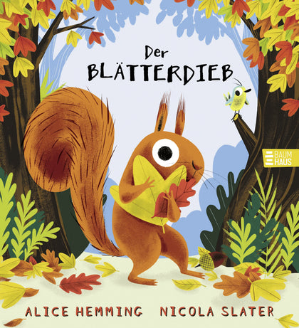 Buchcover von 'Der Blätterdieb' - Gebundene Ausgabe von Alice Hemming