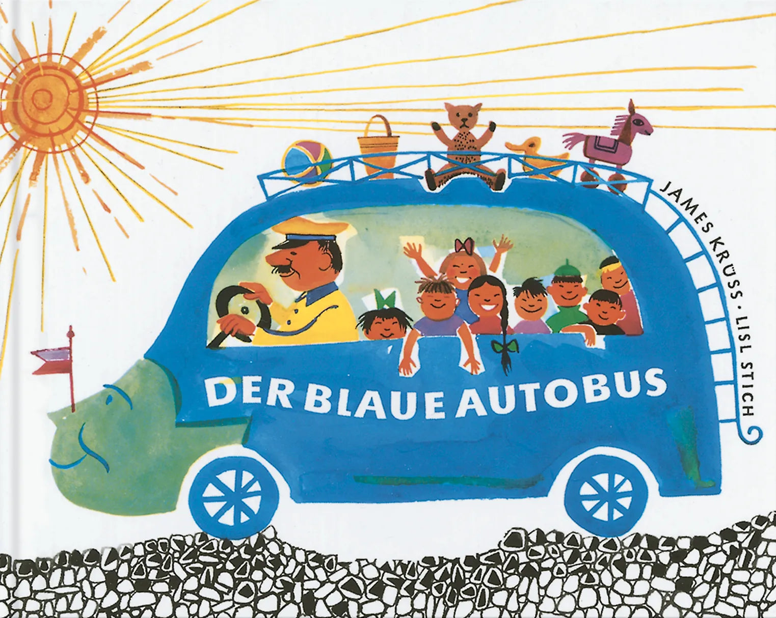 Buchcover von 'Der blaue Autobus' - Taschenbuch von James Krüss