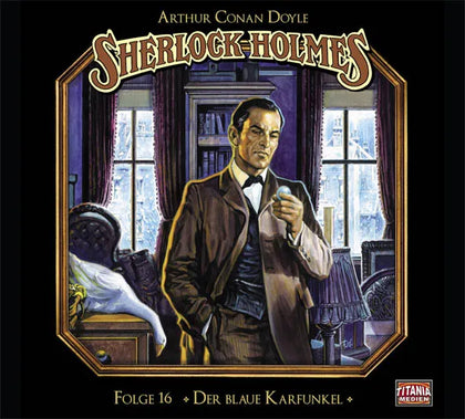 Buchcover von 'Der blaue Karfunkel' - Hörbuch (CD) von Sir Arthur Conan Doyle