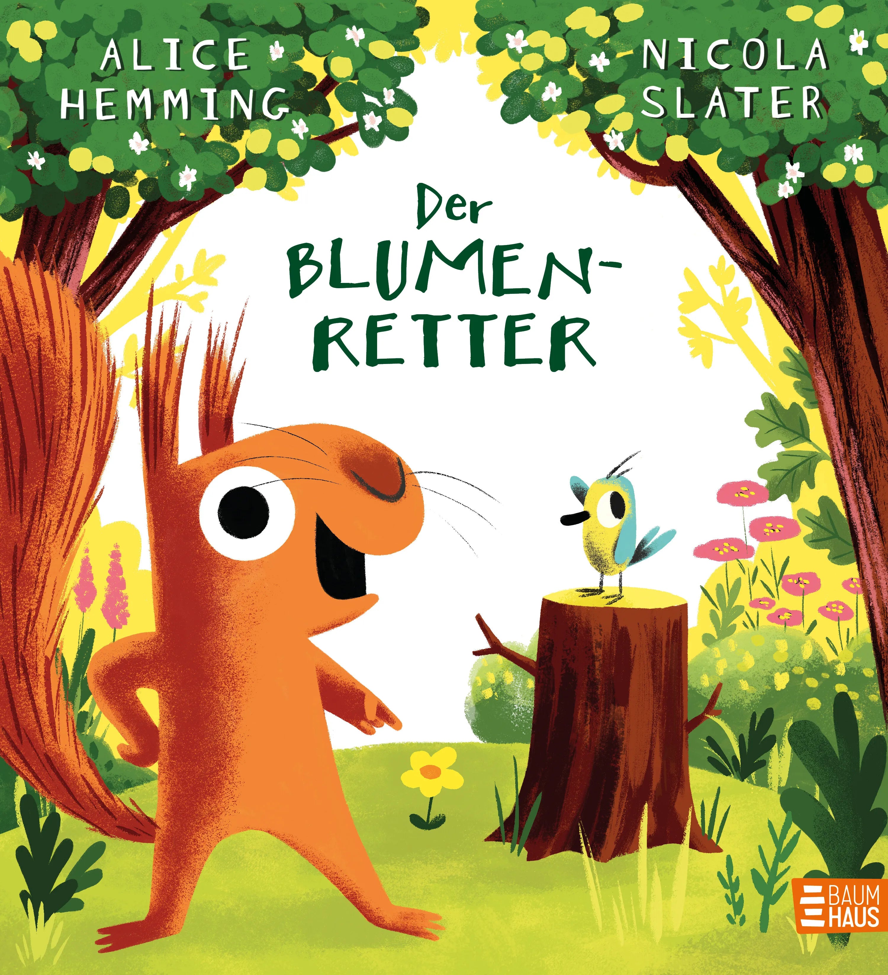 Buchcover von 'Der Blumenretter' - Gebundene Ausgabe von Alice Hemming