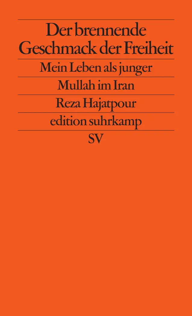 Buchcover von 'Der brennende Geschmack der Freiheit' - Taschenbuch von Reza Hajatpour