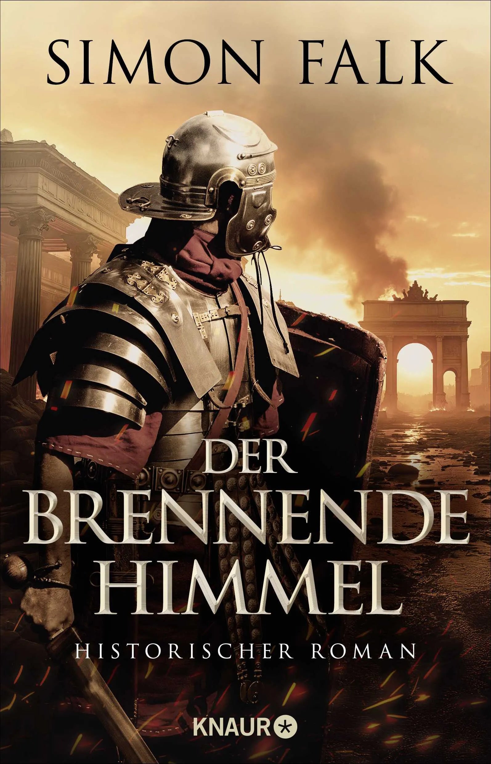 Cover: Der brennende Himmel (Paperback) von Simon Falk