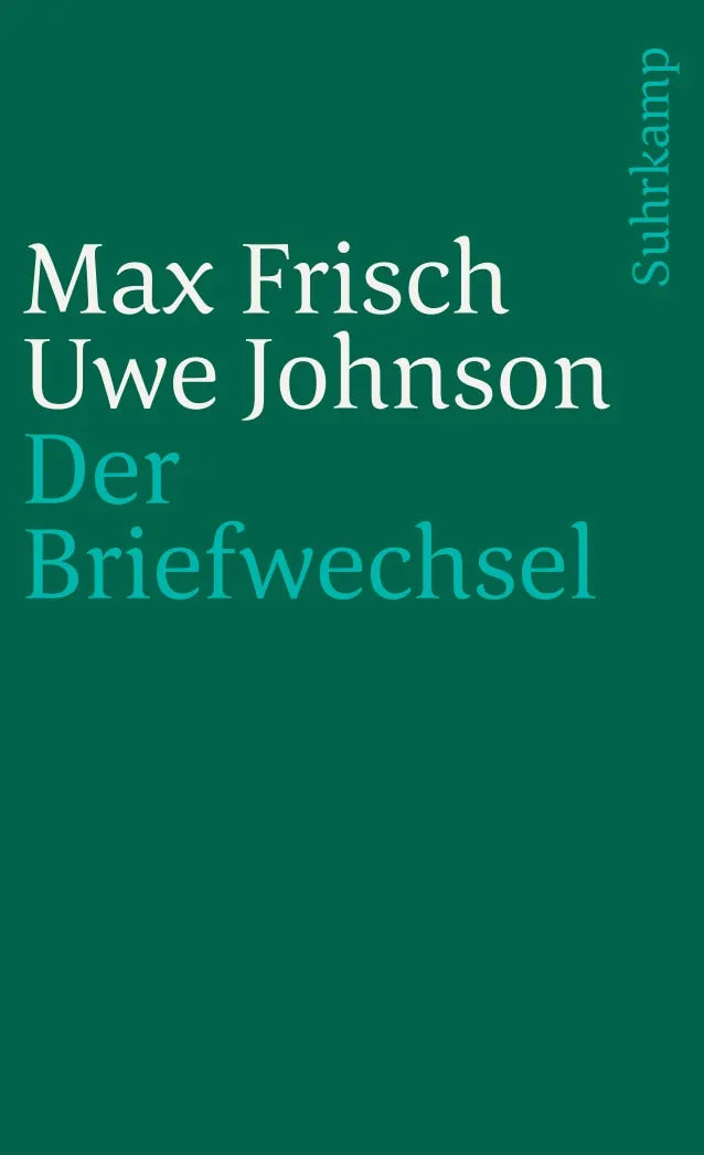 Buchcover von 'Der Briefwechsel. 1964–1983' - Taschenbuch von Uwe Johnson