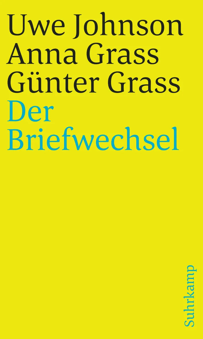 Buchcover von 'Der Briefwechsel' - Taschenbuch von Uwe Johnson