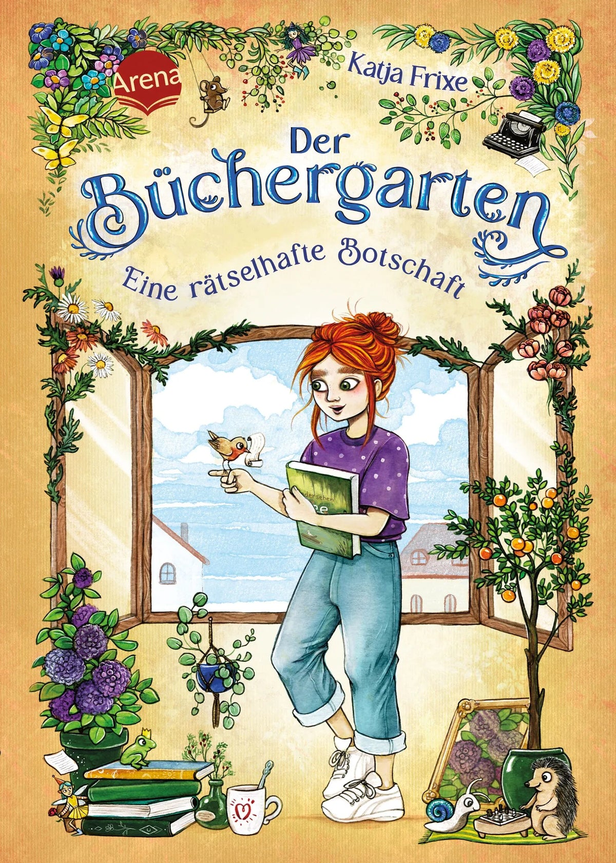 Cover: Der Büchergarten (Hardcover) von Katja Frixe
