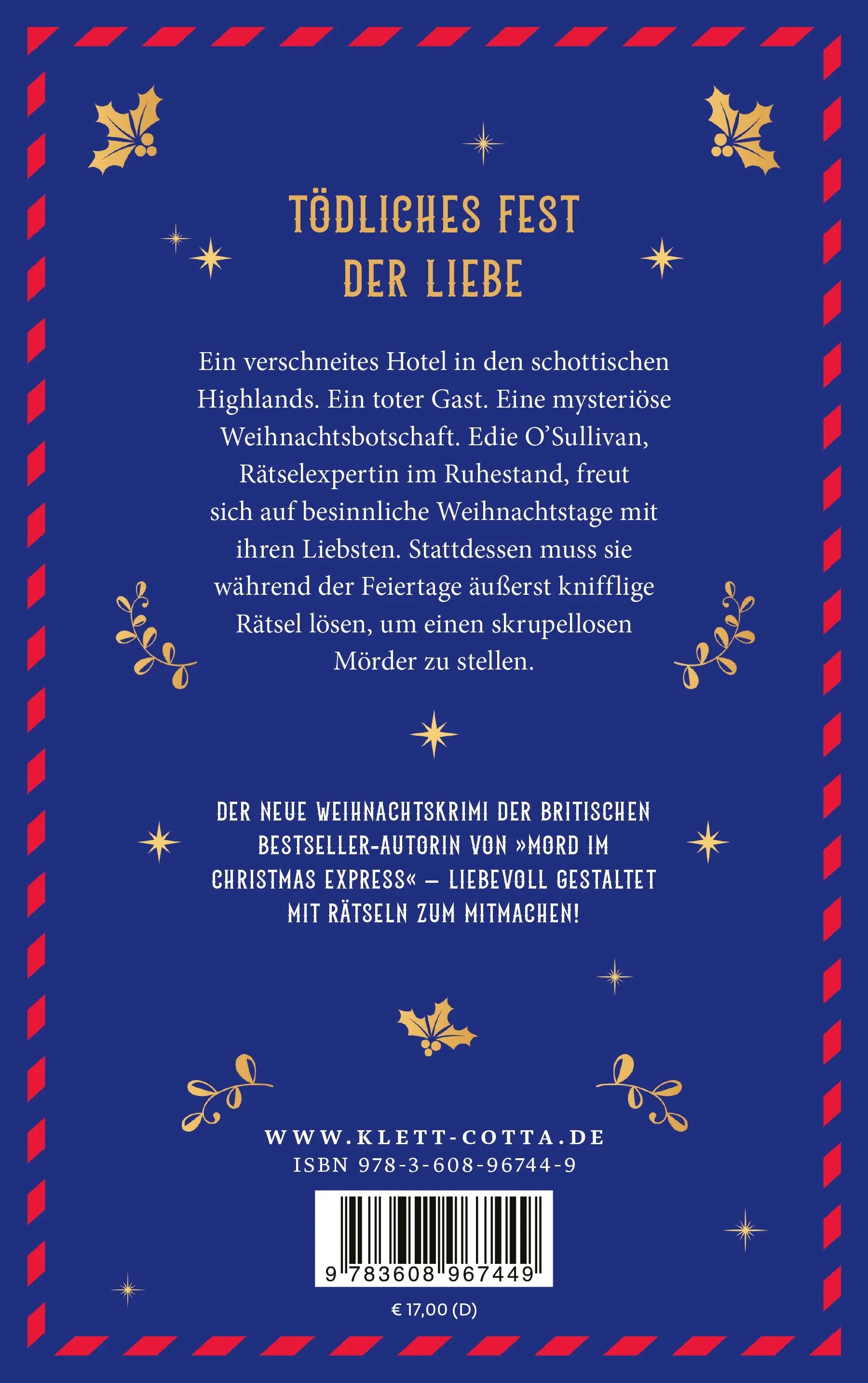 Rückseite: Der Christmas Killer (Paperback)