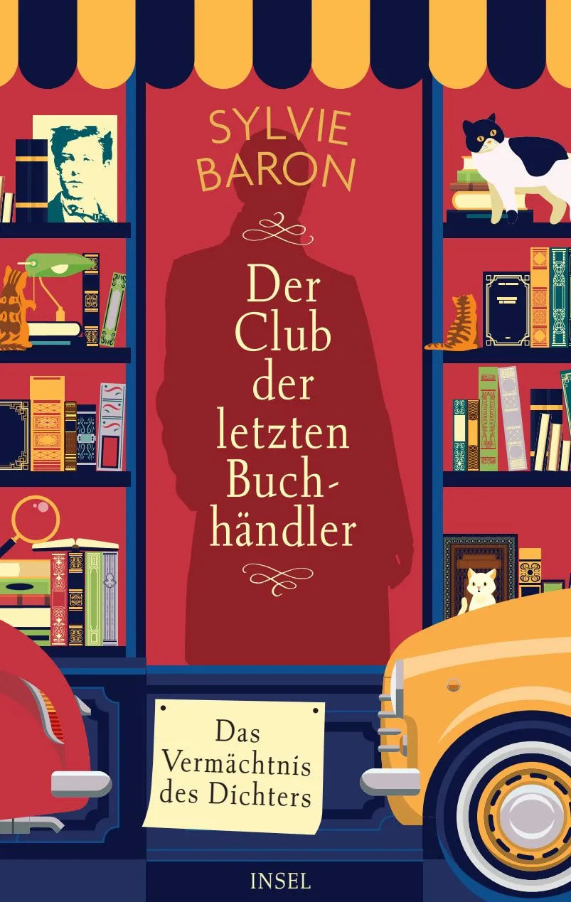 Cover: Der Club der letzten Buchhändler 2 − Das Vermächtnis des Dichters (Paperback) von Sylvie Baron