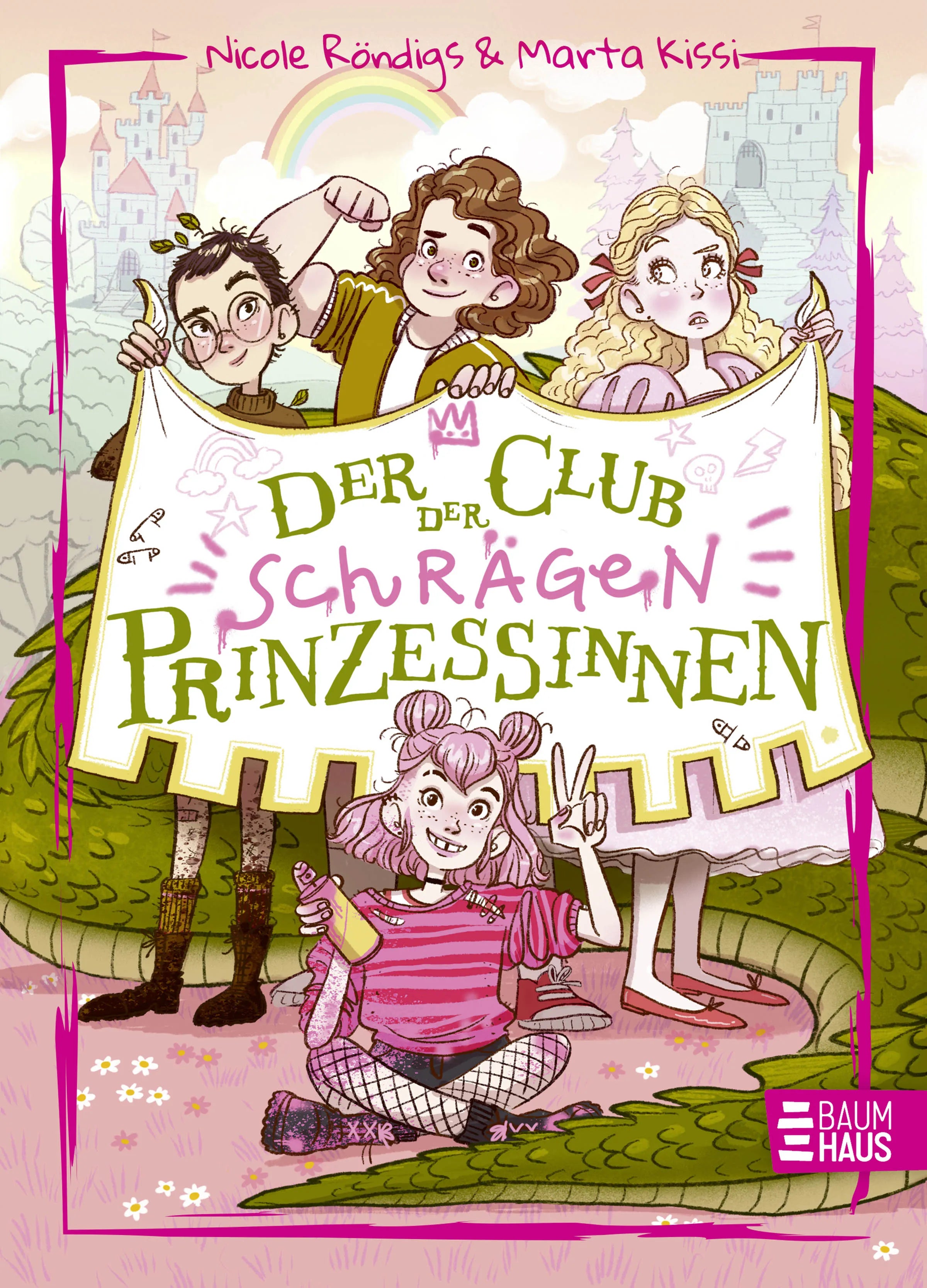 Buchcover von 'Der Club der schrägen Prinzessinnen' - Gebundene Ausgabe von Nicole Röndigs