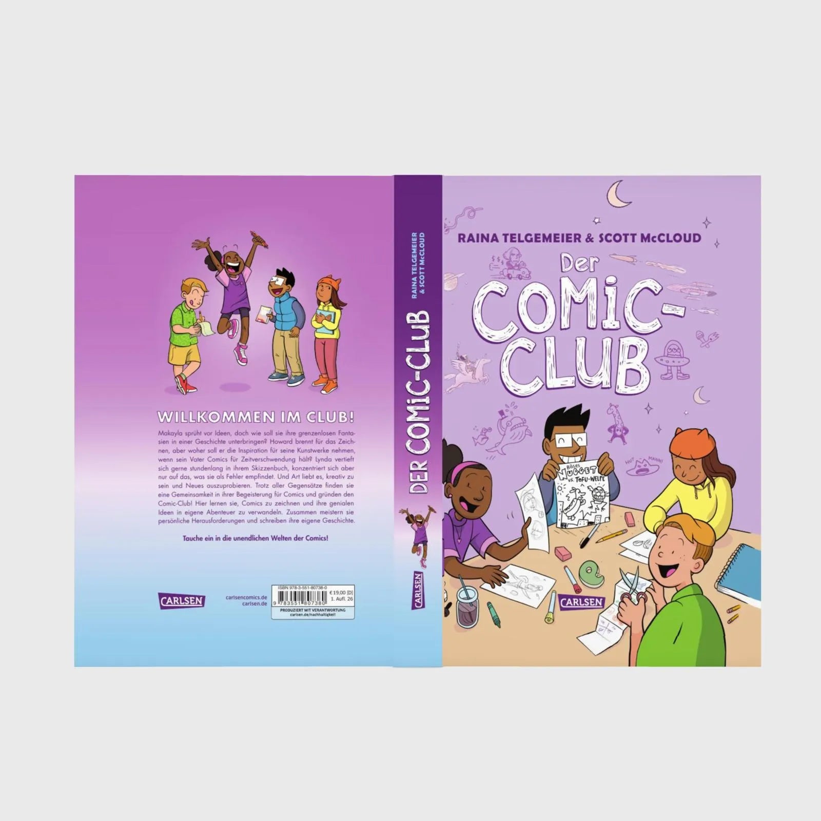Produktansicht: Der Comic-Club (Gebundene Ausgabe)