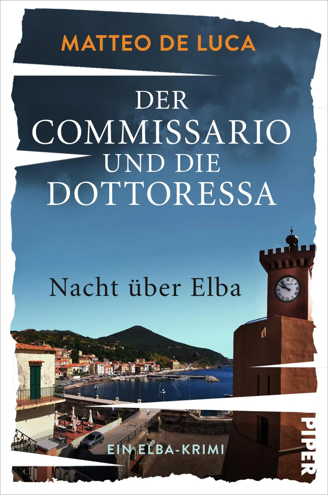 Buchcover von 'Der Commissario und die Dottoressa – Nacht über Elba' - Paperback von Matteo De Luca