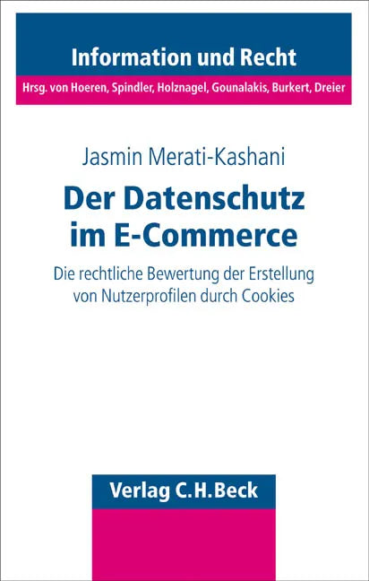 Buchcover von 'Der Datenschutz im E-Commerce' - Taschenbuch von Jasmin Merati-Kashani