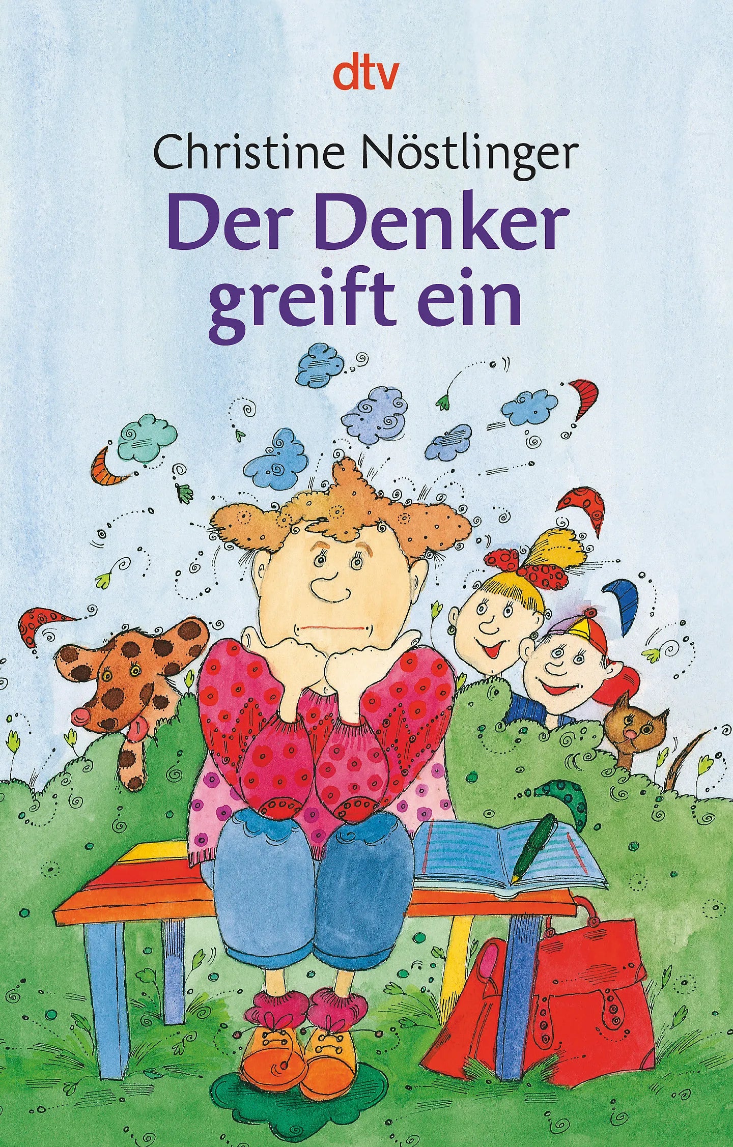 Buchcover von 'Der Denker greift ein' - Taschenbuch von Christine Nöstlinger