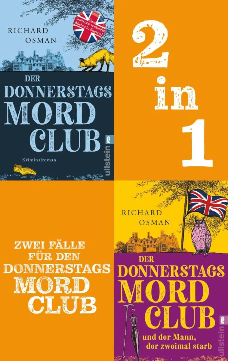 Cover: Der Donnerstagsmordclub & Der Donnerstagsmordclub und der Mann, der zweimal starb (E-Book) von Richard Osman