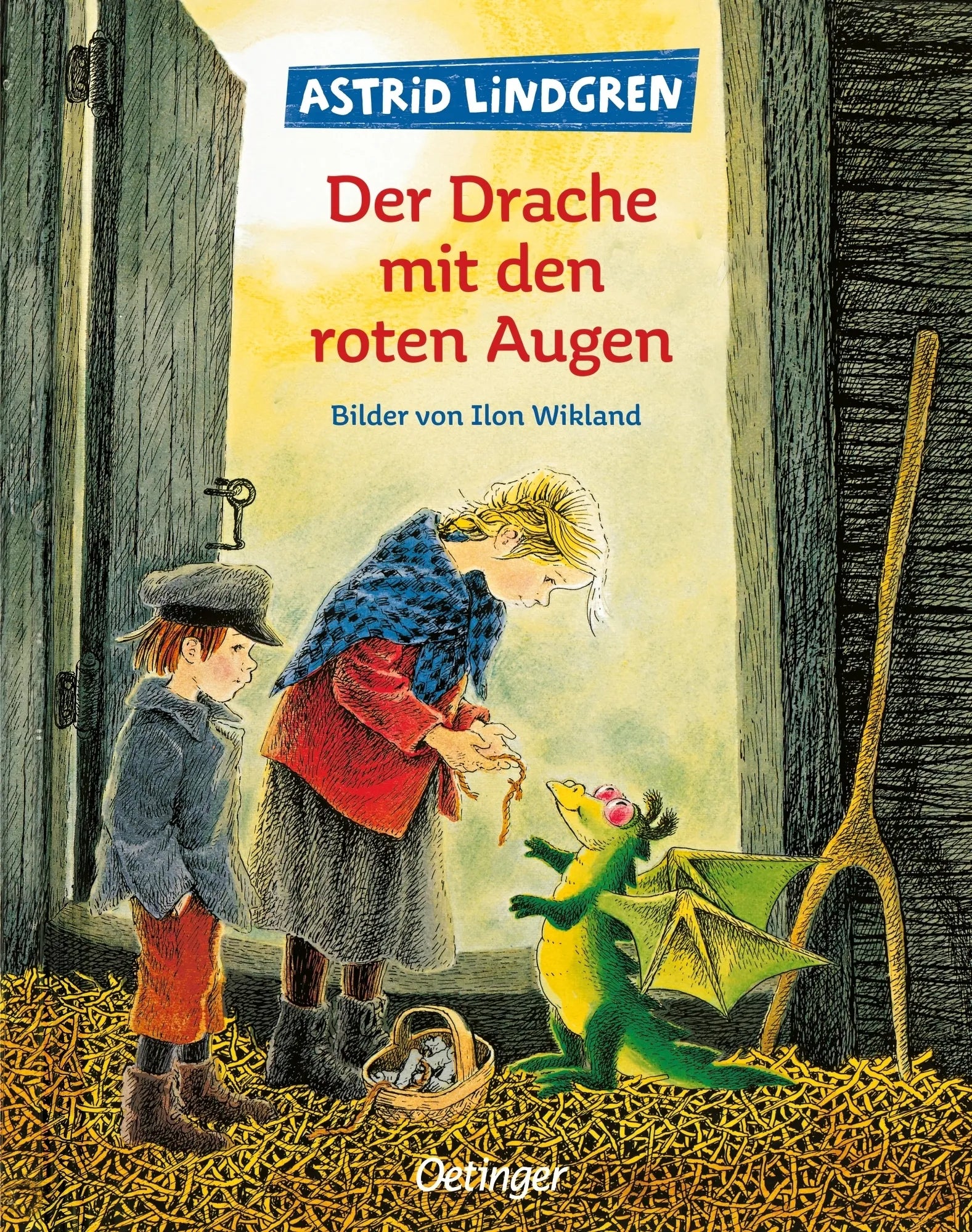 Buchcover von 'Der Drache mit den roten Augen' - Gebundene Ausgabe von Astrid Lindgren