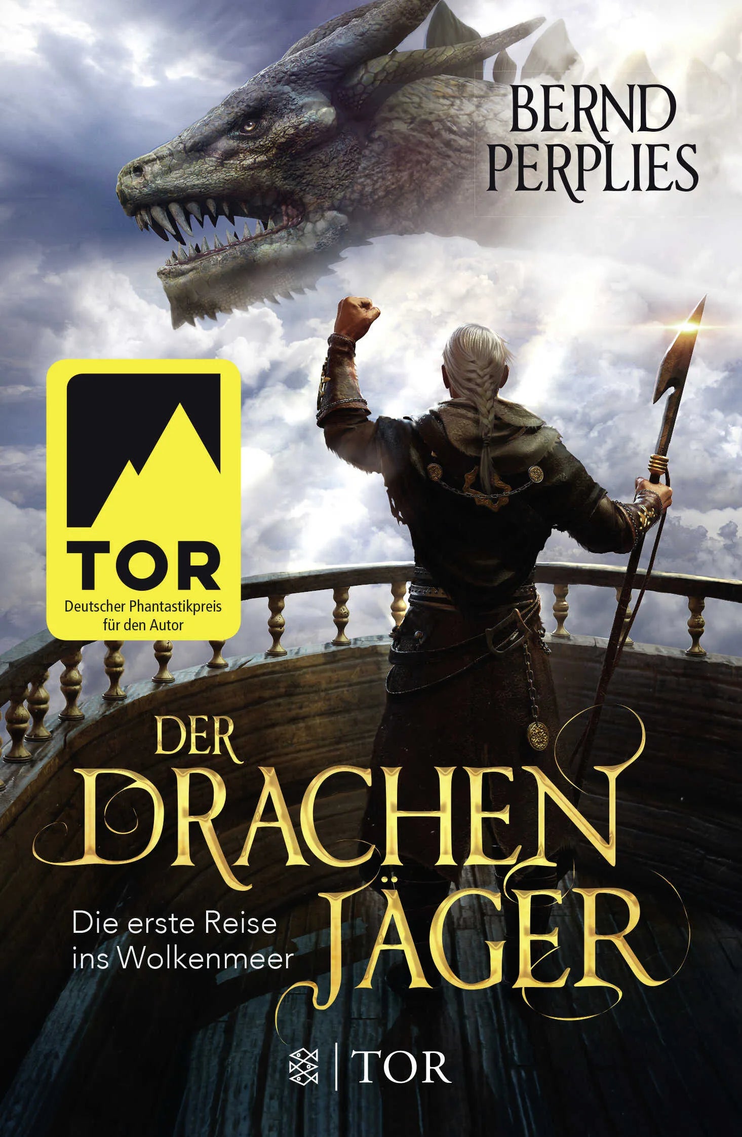 Buchcover von 'Der Drachenjäger - Die erste Reise ins Wolkenmeer' - Taschenbuch von Bernd Perplies