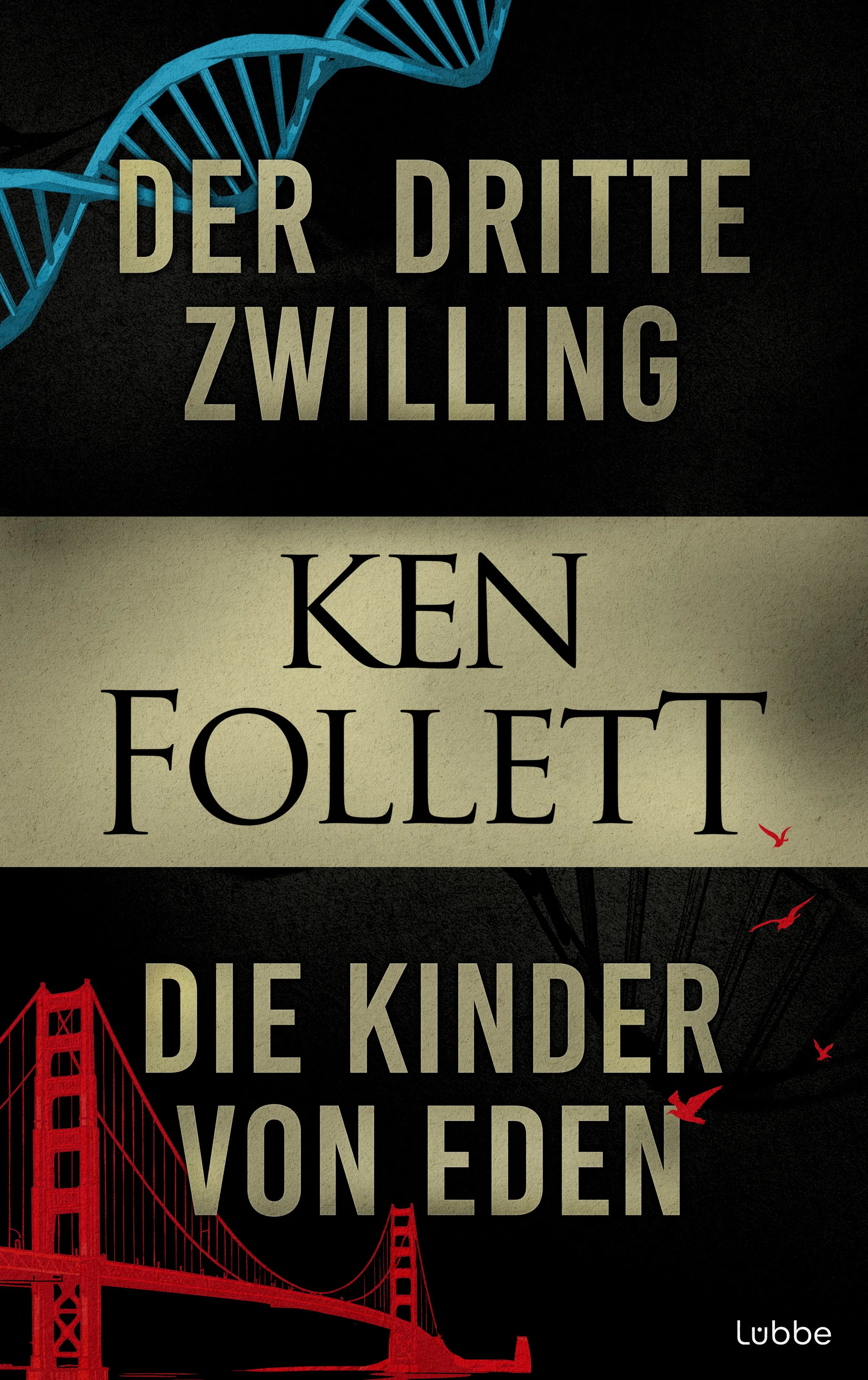 Cover: Der dritte Zwilling & Die Kinder von Eden (E-Book) von Ken Follett