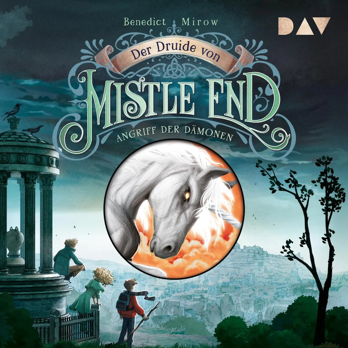 Cover: Der Druide von Mistle End - Teil 1: Angriff der Dämonen (Hörbuch Download) von Benedict Mirow