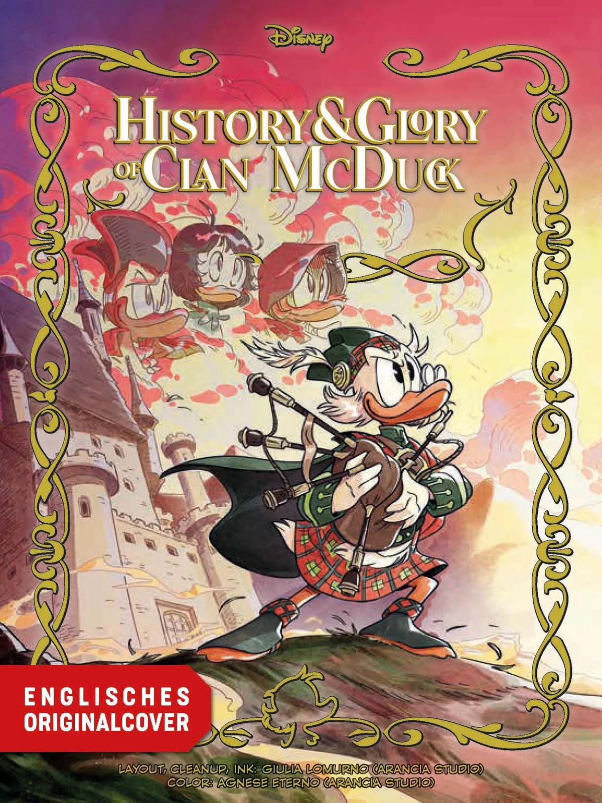 Cover: Der Duck-Clan - Die Abenteuer der Vorfahren (Hardcover) von Disney