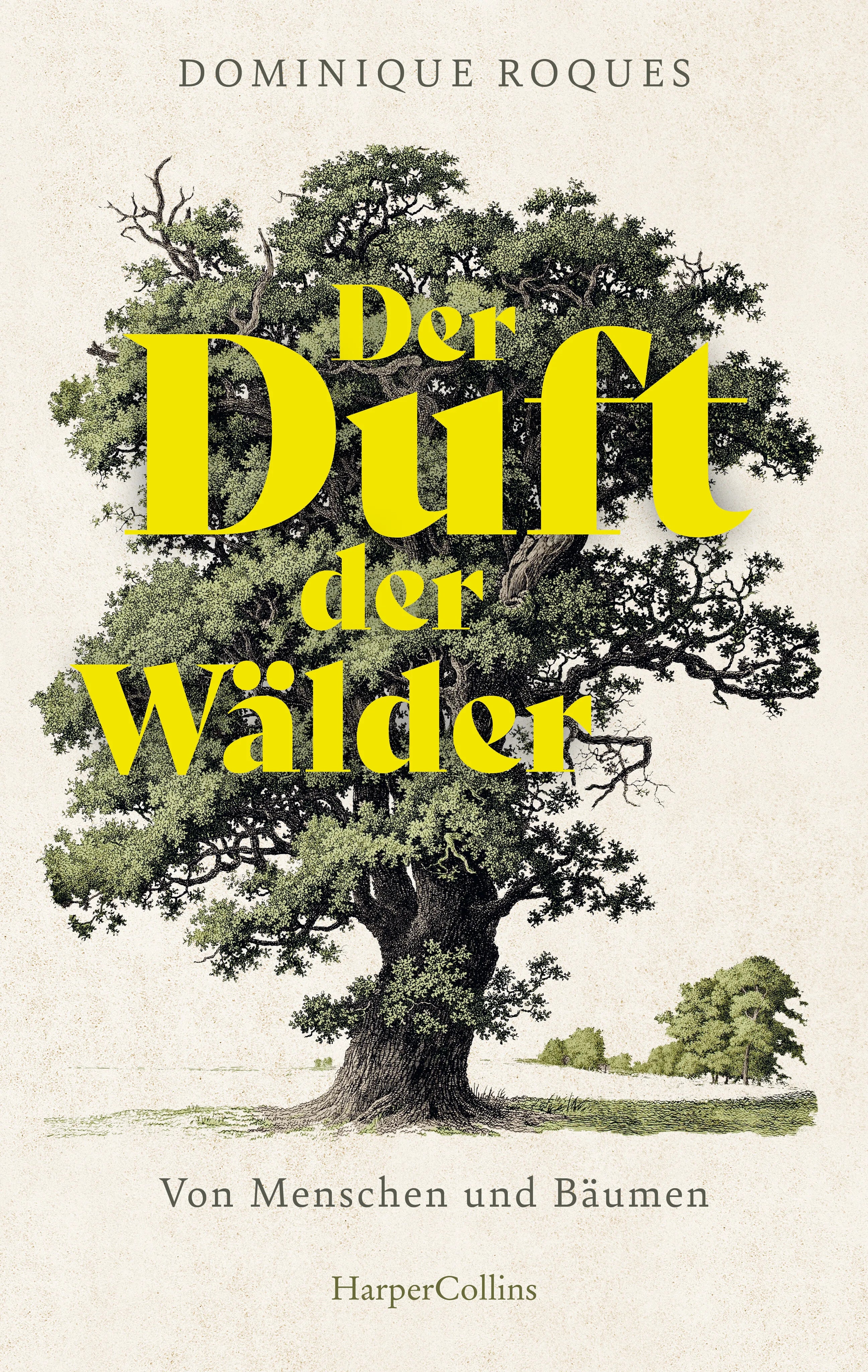 Buchcover von 'Der Duft der Wälder. Von Menschen und Bäumen' - Gebundene Ausgabe von Dominique Roques